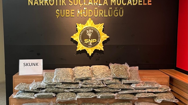 Şanlıurfa'da 35 kilo 250 gram sentetik uyuşturucu ele geçirildi