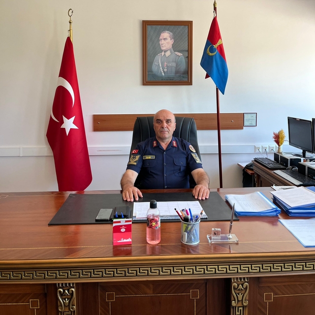 Ladik İlçe Jandarma Bölük Komutanı Demir görevine başladı