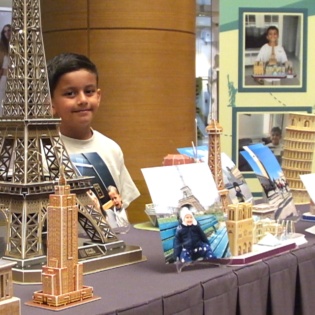 Nevşehir'de ilkokul öğrencisi gezip gördüğü yerlerin maketlerini yaparak se...