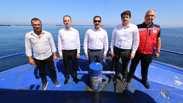 Hatay Valisi Mustafa Masatlı, balık üretim tesislerini inceledi