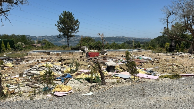 Sapanca'da gizli kamera olayının yaşandığı bungalov kaldırıldı