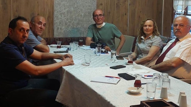 Boyabat'ta Belediye Başkanı Kara, basın mensuplarıyla bir araya geldi