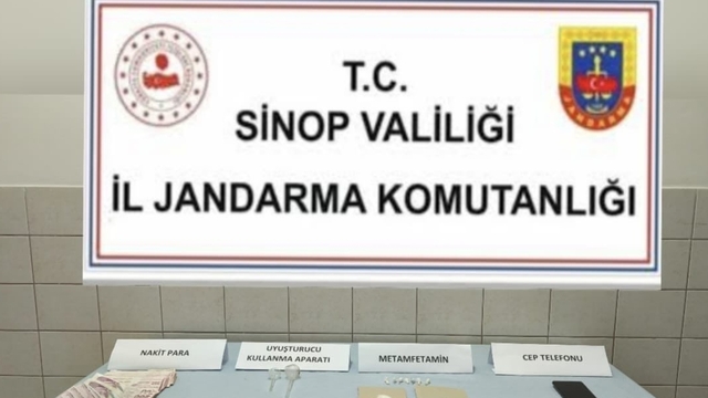 Sinop'ta uyuşturucu operasyonunda yakalanan şüpheli tutuklandı