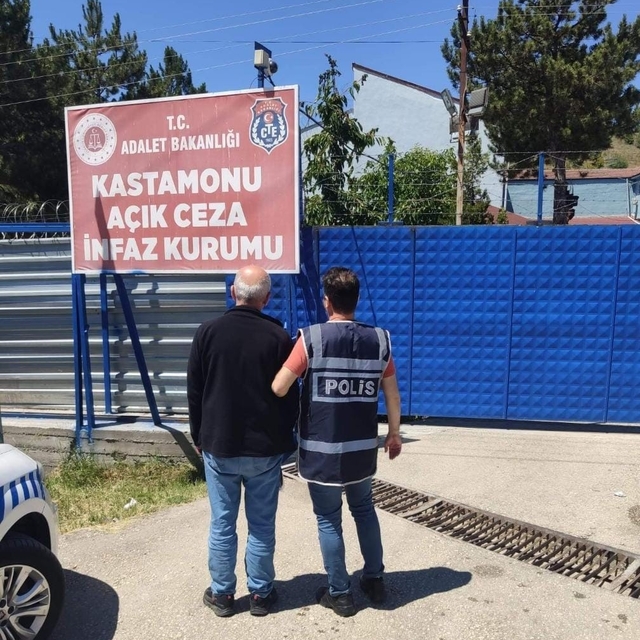 Kastamonu'da firari hükümlü yakalandı