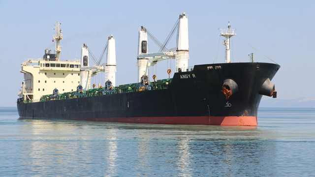 GÜNCELLEME 3 - Tekirdağ'da karaya oturan gemiyi kurtarma çalışmalarına yarın devam edilecek