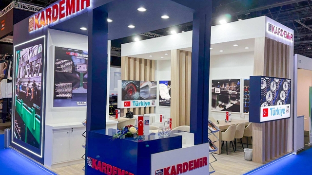 KARDEMİR, "Middle East Rail 2025 Fuarı"na katıldı