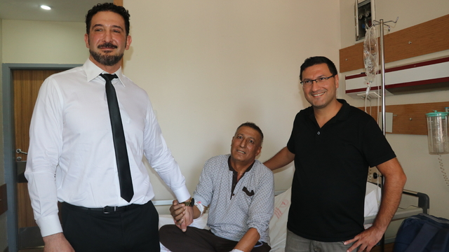 Batman'da midesinde tümör tespit edilen hasta kapalı yöntemle sağlığına kavuştu