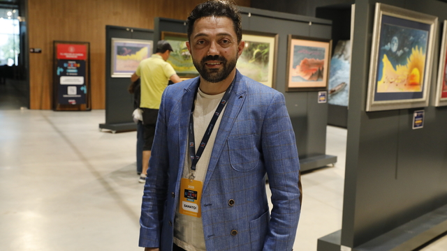 Samsun Kültür Yolu Festivali'nde "Kainat Ayetlerinin Sanatla Tefsiri" sergisi düzenlendi