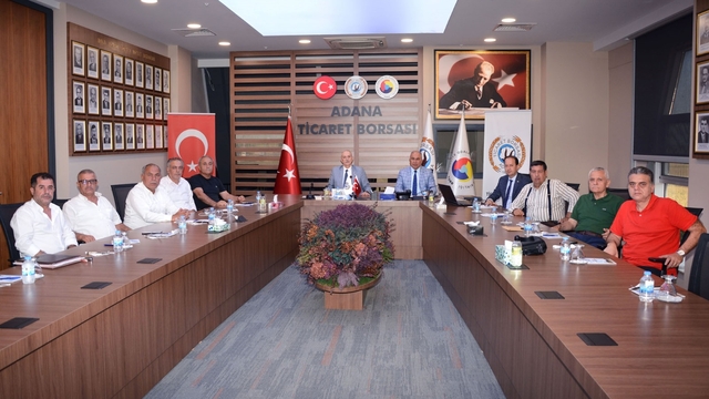 Adana Ticaret Borsasının haziran ayı olağan meclis toplantısı yapıldı