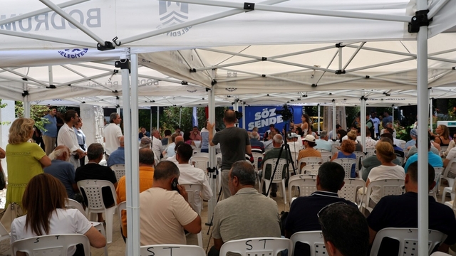 Bodrum Belediyesi "Açık Mikrofon" toplantısı yaptı