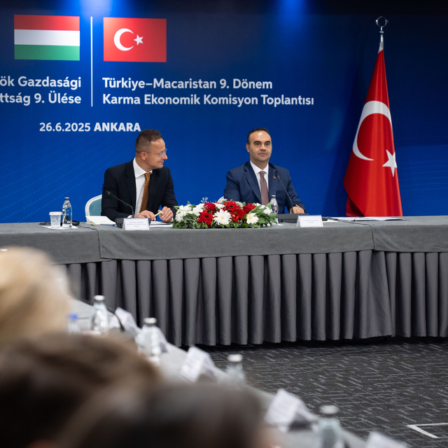 Türkiye-Macaristan 9. Dönem Karma Ekonomik Komisyonu Toplantısı gerçekleşti...
