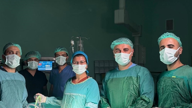 Silvan'da bir kadın kapalı ameliyat yöntemiyle sağlığına kavuştu