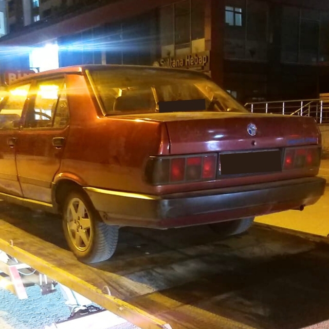 Kastamonu'da drift yapan ehliyetsiz sürücüye 68 bin 204 lira ceza kesildi