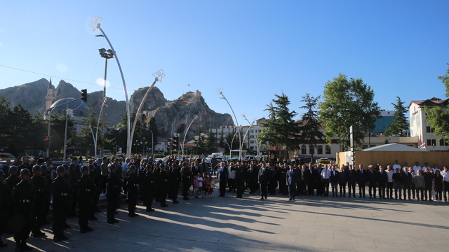 Atatürk'ün Tokat'a gelişinin 106. yıl dönümü törenle kutlandı
