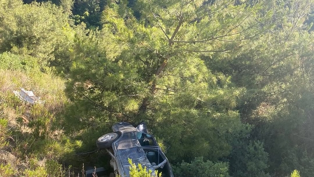 Hatay'da uçuruma devrilen otomobildeki 1 kişi öldü, 2 kişi yaralandı