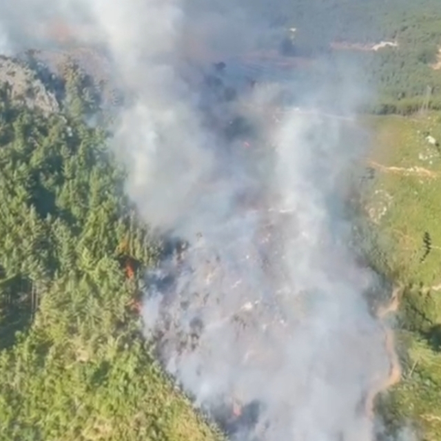 GÜNCELLEME - Antalya'da iki bölgede çıkan orman yangınına müdahale ediliyor