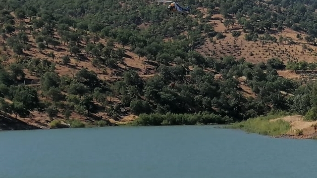 Kahramanmaraş'ta çıkan orman yangınına müdahale ediliyor