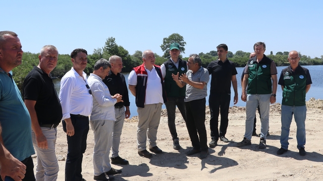 Edirne'de sulama istasyonları incelendi