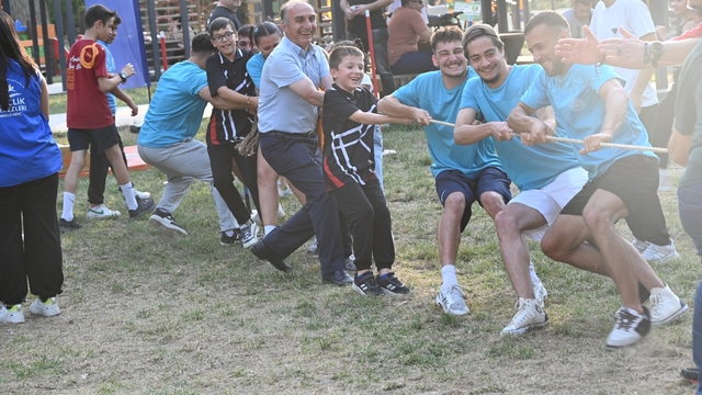 Edirne'deki Söğütlük Millet Bahçesi'nde spor etkinlikleri düzenlendi