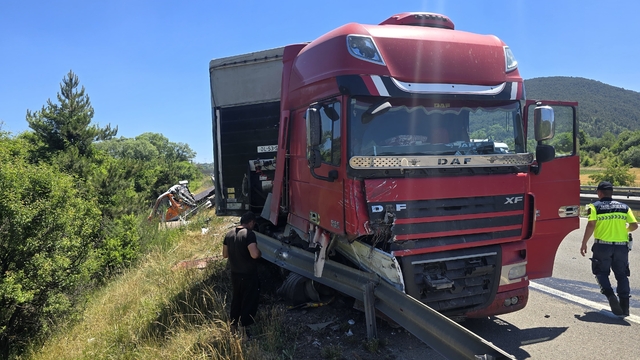 Bolu'da meydana gelen trafik kazasında 2 kişi yaralandı