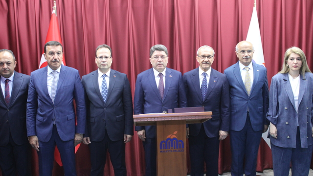 Adalet Bakanı Tunç, Malatya'da