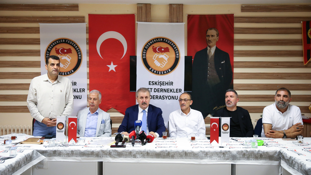 BBP Genel Başkanı Destici, Eskişehir'de konuştu: