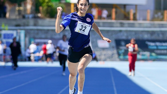 Antalyasporlu Meryem'den, para atletizmde özel başarı