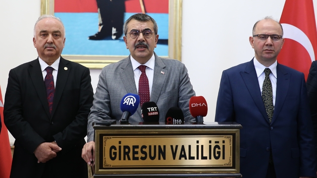 Milli Eğitim Bakanı Tekin, Giresun'da Eğitim Değerlendirme Toplantısı'nın ardından konuştu: