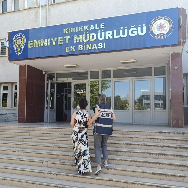 Kırıkkale'de 8 yıl 1 ay kesinleşmiş hapis cezasıyla aranan hükümlü yakaland...
