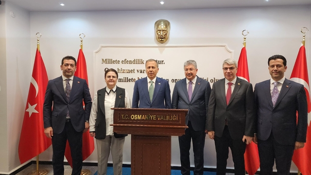 İçişleri Bakanı Yerlikaya Osmaniye'de