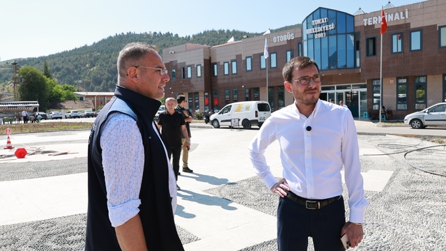 Tokat Otobüs Terminali'nde başlatılan yenileme çalışmaları devam ediyor