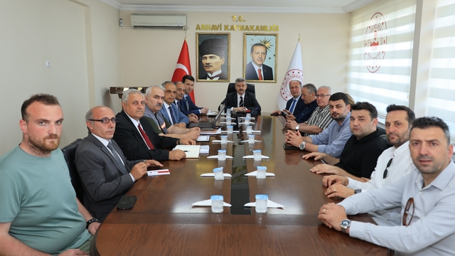 Arhavi OSB Müteşebbis Heyeti Toplantısı yapıldı