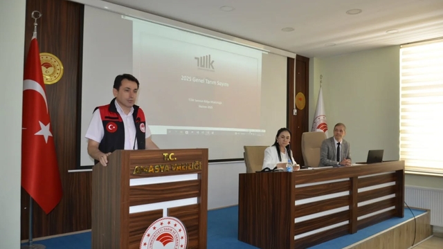 Amasya'da Genel Tarım Sayımı Bilgilendirme Toplantısı yapıldı