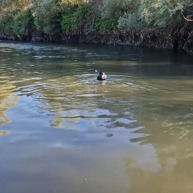 Kızılırmak'a girip boğuldu