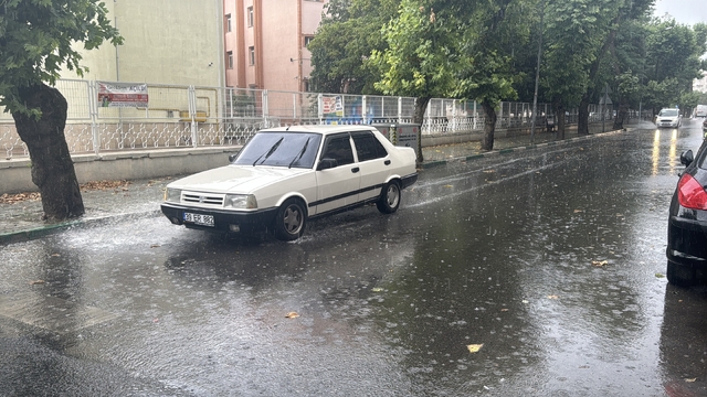 Kırklareli'nde sağanak etkili oldu