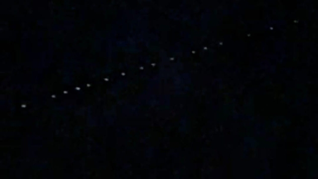 Diyarbakır'da Starlink uyduları görüntülendi