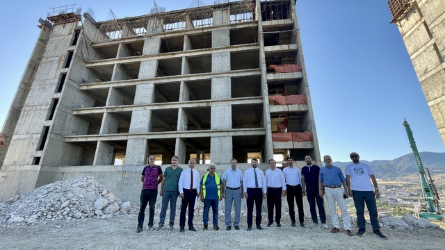 Karabük'te yeni yurt inşaatı yükseliyor