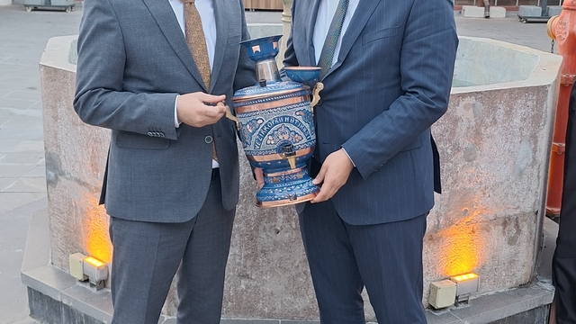 Vezirköprü'de tayini çıkan hakim ve savcılar için veda programı düzenlendi