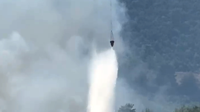 Antalya'da orman yangını