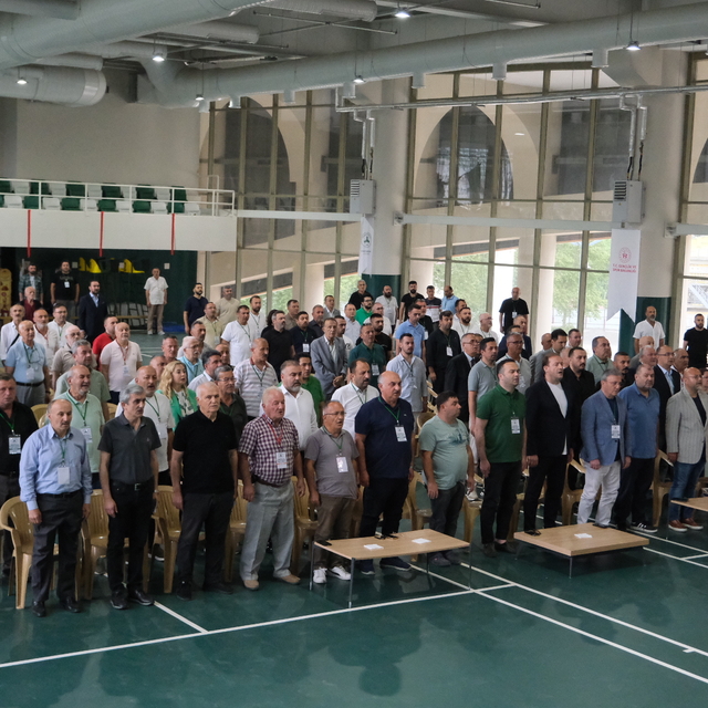 Giresunspor Kulübü Başkanlığına Emin Eltuğral, yeniden seçildi