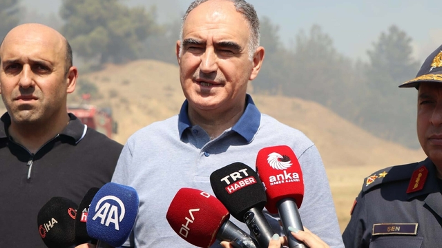 Manisa'da orman yangını (3)