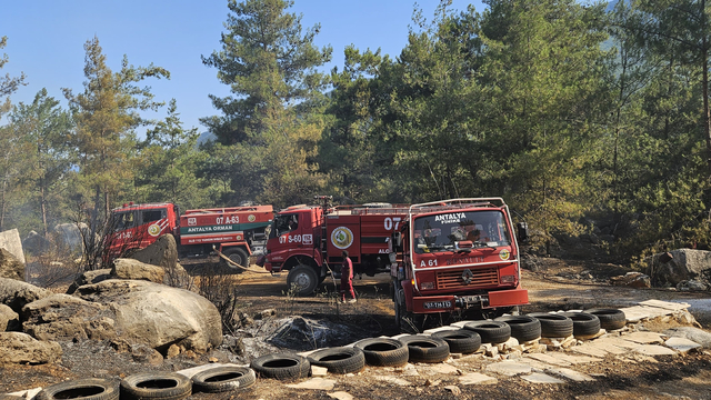 Antalya'da orman yangını (3)