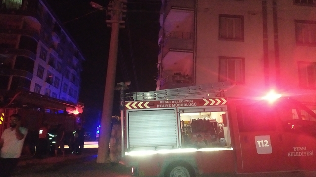 Adıyaman'da evde çıkan yangın söndürüldü