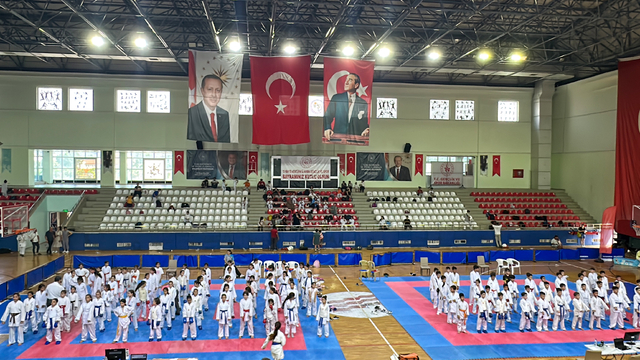 İskenderun'da karate turnuvası düzenlendi