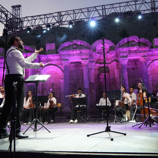 Sagalassos Antik Kenti'nde ilk gece gösterisi "Anadolu Ateşi" ile yapıldı