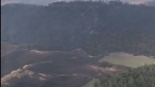 Sakarya'da çıkıp Bilecik'e sıçrayan orman yangını 3'üncü gününde (2)