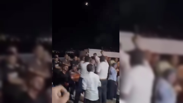 Düğünde havaya ateş açıldı, çocuklar panik yaşadı