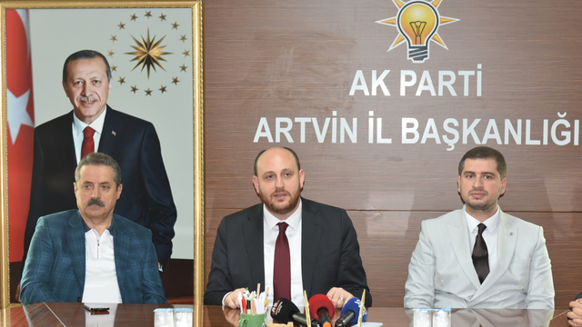 AK Parti Genel Başkan Yardımcısı Büyükgümüş, Artvin'de konuştu: