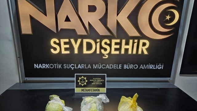 Konya'da uyuşturucu operasyonunda 1 kişi tutuklandı