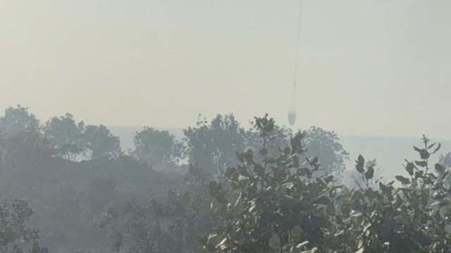 Mardin'de örtü yangını (2)